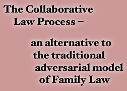 What is Collaborative law ?  You never enter a Court Room or see a Judge
