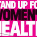 stand up for womans Health logo
