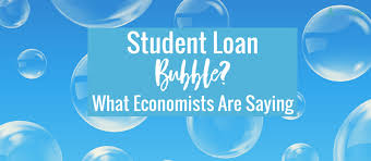 student loan bubble image